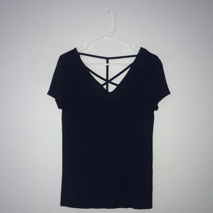 Navy blue tee